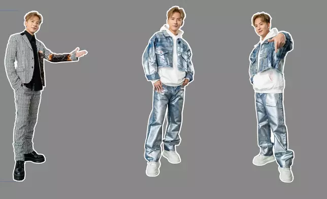 展覽會設1比1人型紙牌打卡位