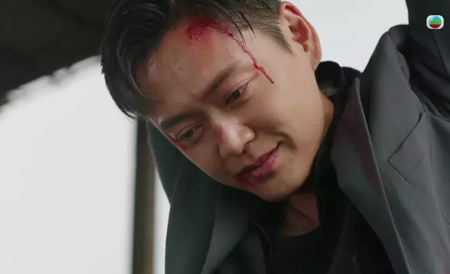 張振朗呢幕戲真係做得好好。