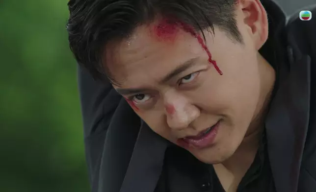 張振朗呢幕戲真係做得好好。