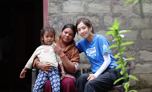 黃智雯訪尼泊爾痛心童婚奪走女孩童年。