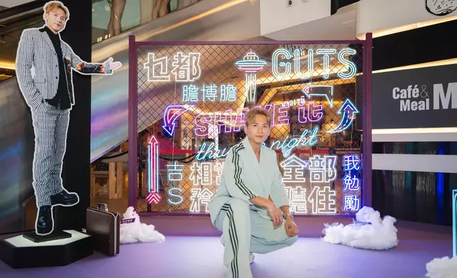 「周吉佩GUTS展覽會」5月24-30日美麗華商場舉行。