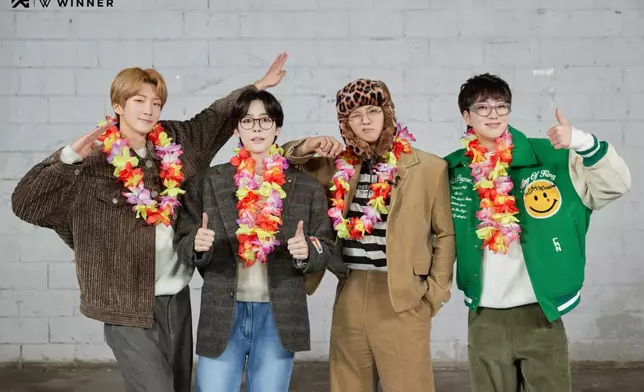 WINNER四人完整體回歸無期。Weverse圖片