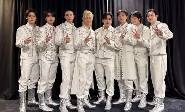 Stray Kids現正進行北美巡迴演出。 Stray Kids twitter圖片