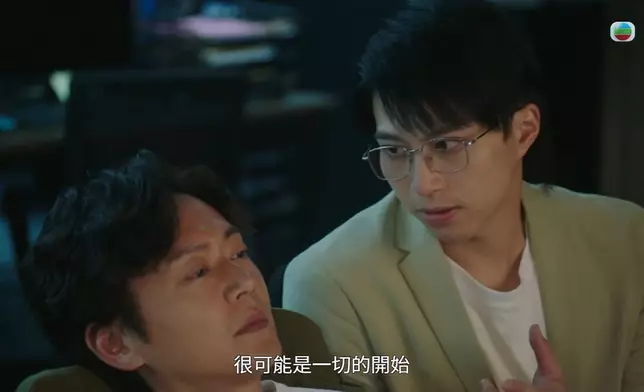 坤哥今次啲眼神真係好有戲，而且完全做到guide住張振朗嘅感覺。