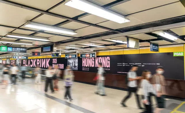 粉絲可到尖沙咀打卡朝聖。 主辦單位提供圖片