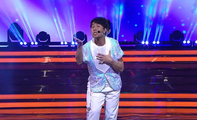 李金凱送出飛吻