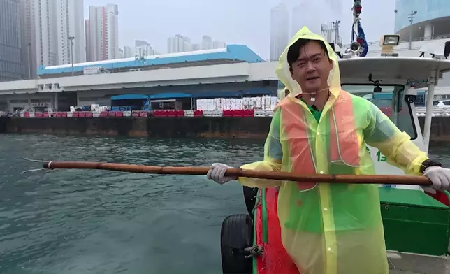 只要喺安全情況下，佢哋落雨都照開工，大家睇吓振朗幾咁眼明手快！