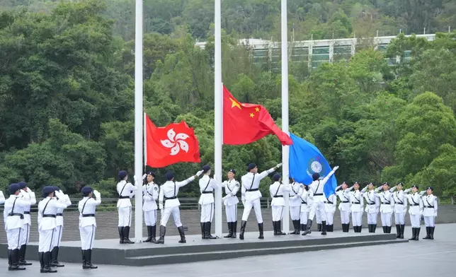 入境事務處舉行入境事務處青少年領袖團大會操暨隊員晉升典禮2025 政府新聞處圖片