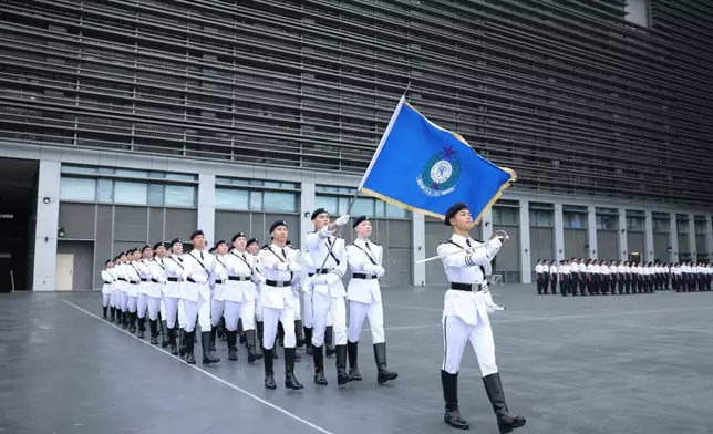 入境事務處舉行入境事務處青少年領袖團大會操暨隊員晉升典禮2025 政府新聞處圖片