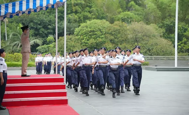 入境事務處舉行入境事務處青少年領袖團大會操暨隊員晉升典禮2025 政府新聞處圖片