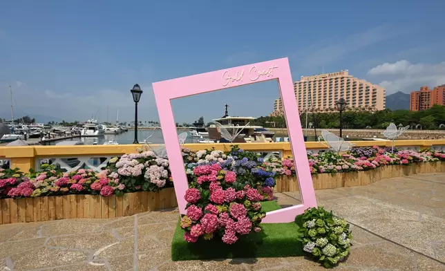 繡球海濱長廊。