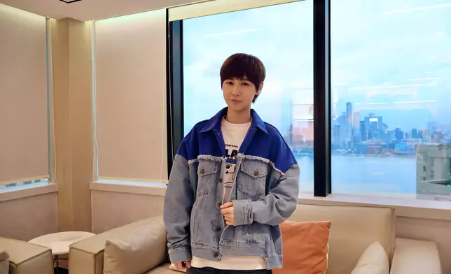 更透露自己釋放壓力的方式是暫離音樂世界（本網記者攝）