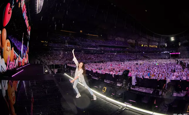 莫文蔚5月31日在上海開騷。