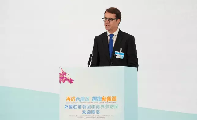 香港歐洲商務協會主席Iñaki Amate。巴士的報記者攝