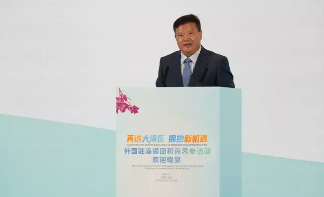 深圳市委書記孟凡利。巴士的報記者攝