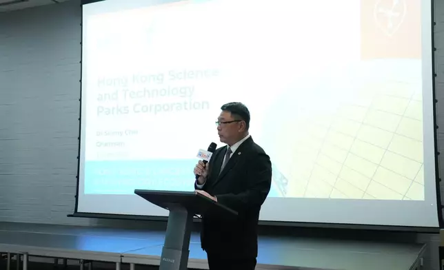 香港科學園深圳分園主席查毅超。巴士的報記者攝