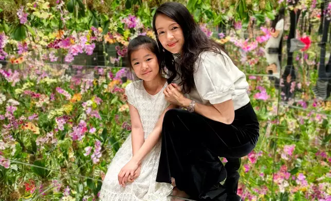 貼與仔女的幸福時刻