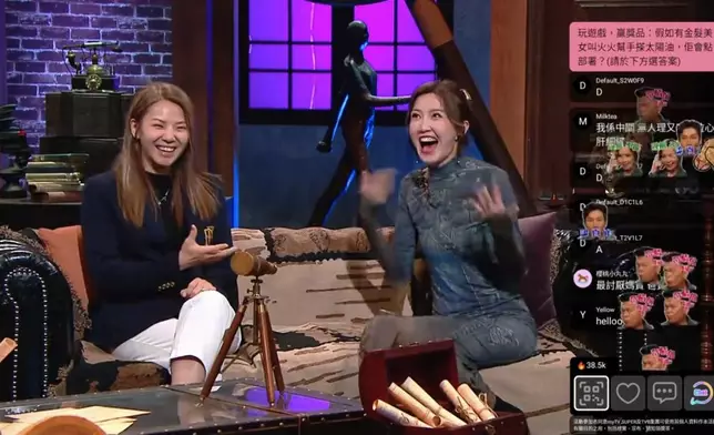 吳若希非常認同Natalie分享的個案，反應很大。