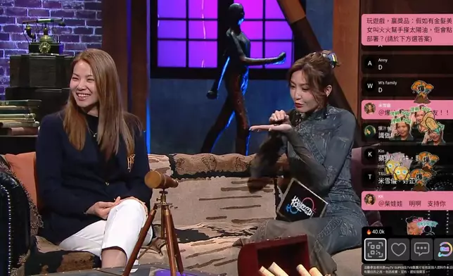 吳若希非常認同Natalie分享的個案，反應很大。