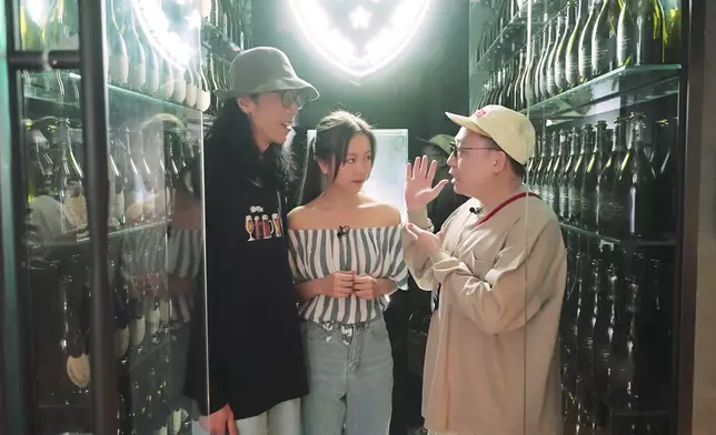 跟知名香檳品牌合作的粵菜餐廳。