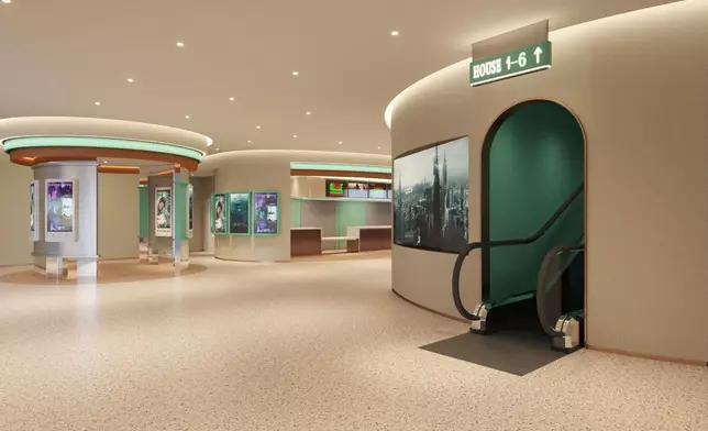 「Cine Art Hollywood」樓高兩層，佔地38,000平方呎，設有6個影廳，提供約1,600個座位，是東九龍區內最大的戲院。