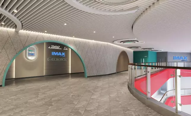 「Cine Art MegaBox」設有7個影廳，其中包括東九龍區首次引入、且區內唯一的IMAX® with Laser巨幕。