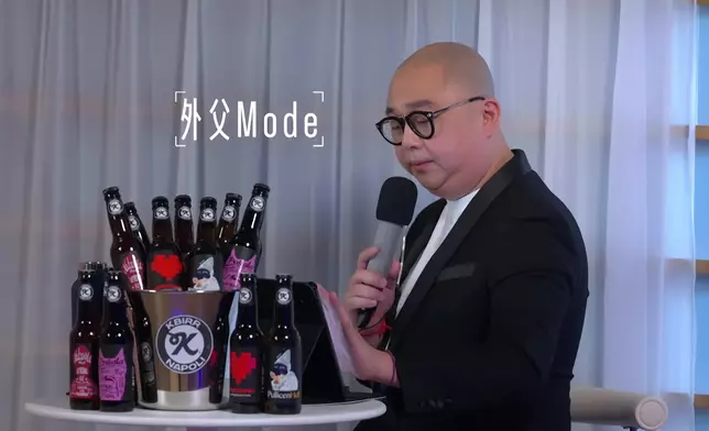 大家唔使懷疑，阿Bob喺節目入面真係長期外父Mode嘅。