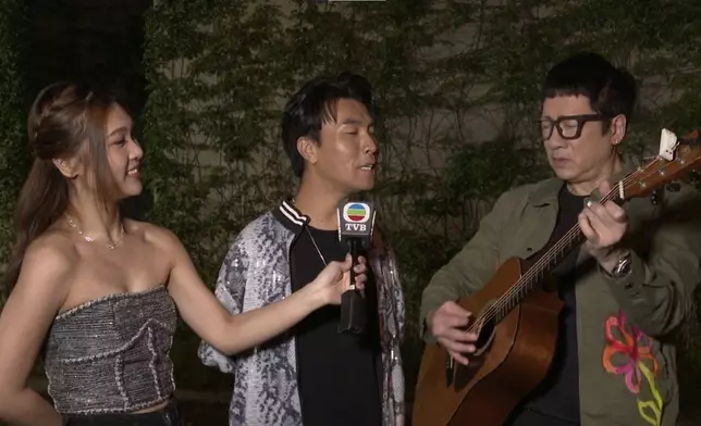 豹哥為李金凱伴奏演唱《今生今世》。