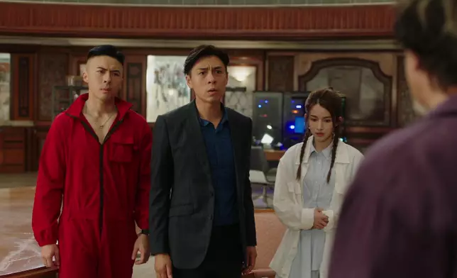陳少邦在劇中與姚宏遠近乎形影不離。