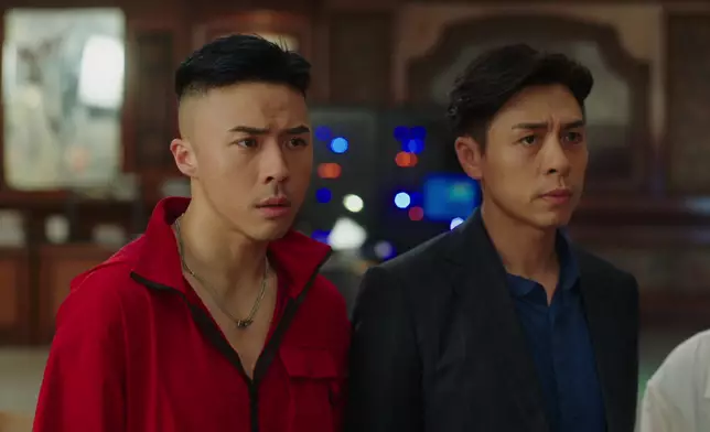 陳少邦在劇中與姚宏遠近乎形影不離。
