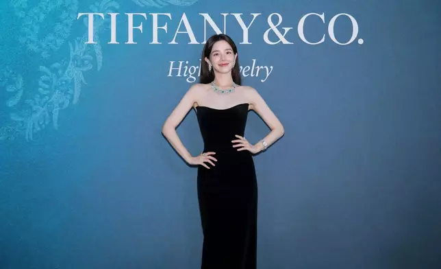 朴圭瑛出席Tiffany ＆ Co.Blue Book 2025香港站發佈會活動。品牌提供圖片