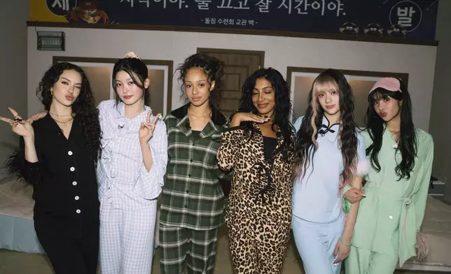 HYBE旗下首隊國際女團KATSEYE。 KATSEYE twitter圖片