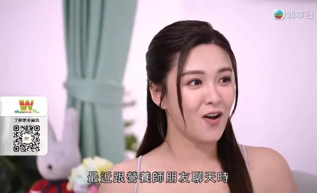 原來是與TVB合作拍攝Keep Fit產品的廣告。