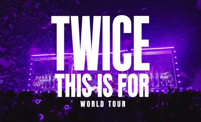 TWICE時隔一年推出全新世界巡演「THIS IS FOR」。影片截圖