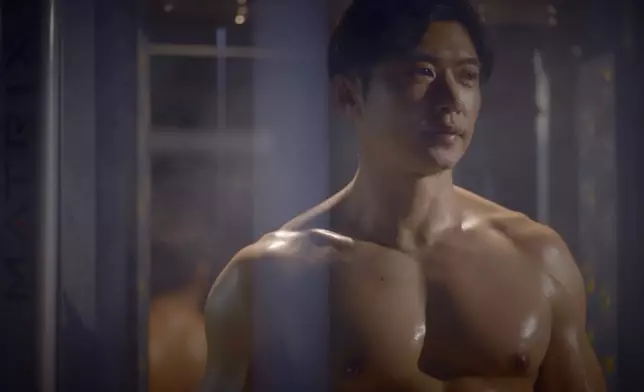 每塊肌肉都線條分明