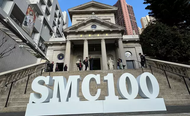 一級歷史建築聖瑪加利大堂舉行一百周年慶祝活動《百年人海》音樂劇場。