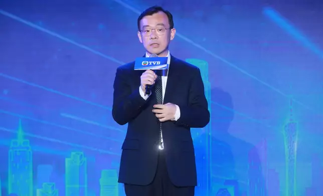 電視廣播有限公司集團首席技術官程哲介紹公司AI發展。