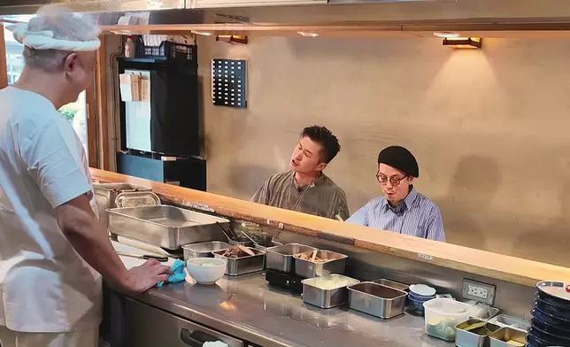 三重奏食法的沾麵店