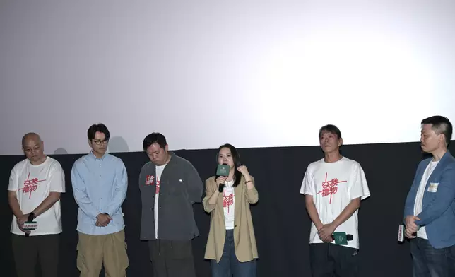 善寧會與癌症資訊網慈善基金日前舉辦電影《交換禮物》慈善優先謝票場。