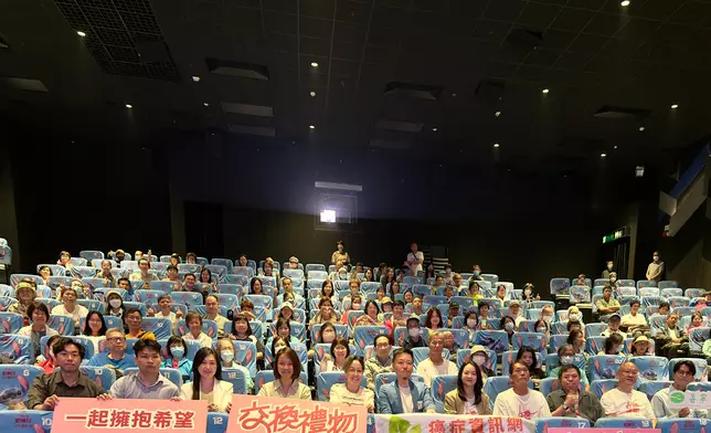 許家傑表示感激善寧會邀請，讓他可以跟大家一齊欣賞這部感人的電影。