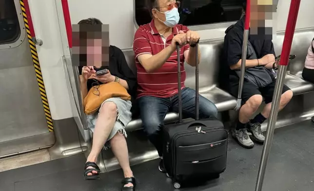地鐵巧遇曹總
