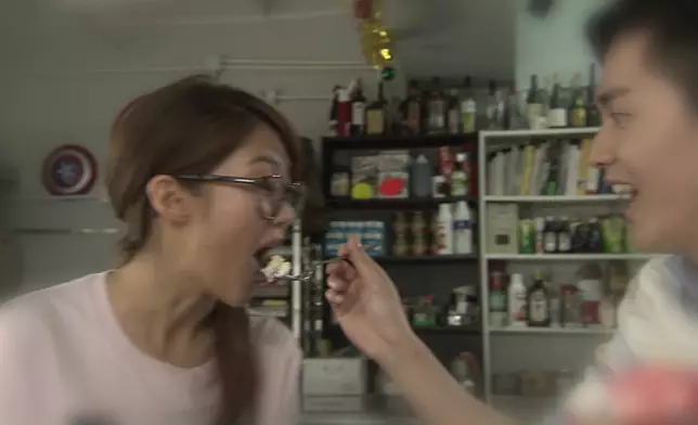 無綫劇集《為食神探》情節。