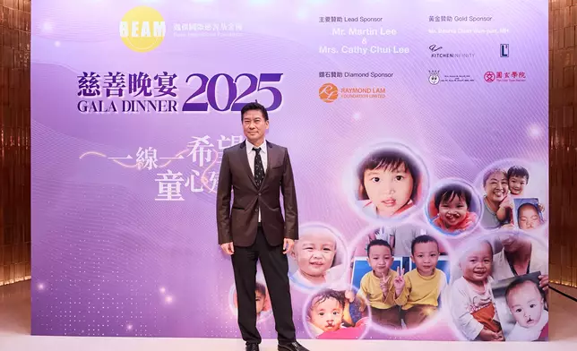 張佳添呼籲大家向唇顎裂小朋友伸出援手。