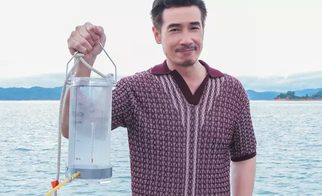 阿Mo盛讚天然好水！