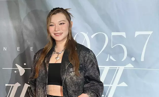 日前她在尖沙咀舉行舉行宣傳記者會。