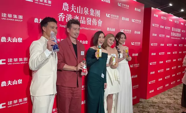 同場出現的藝人有佘詩曼、陳豪、蔡潔、朱敏瀚、陳瀅（本網記者攝）