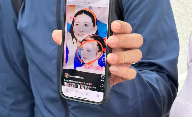 仲同「大長今」李英愛李英愛同框。（本網記者攝）