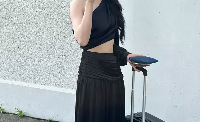 Vailia，是一名英文老師，來自深圳。（本網記者攝）