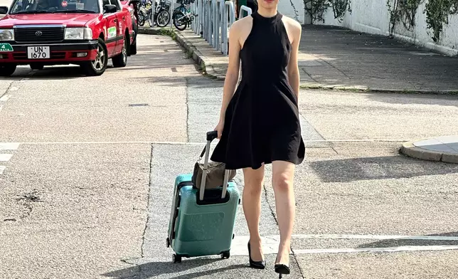 Erica，21歲，學生，香港大學。（本網記者攝）