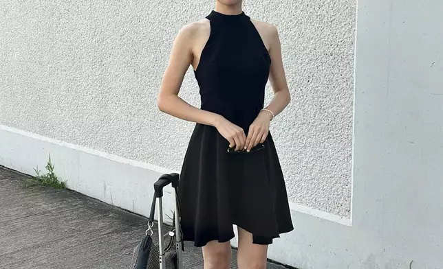 Erica，21歲，學生，香港大學。（本網記者攝）